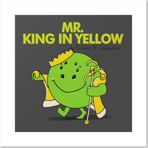 King In Yellow -transparent BG Wall Art by Cryptids-Hidden History